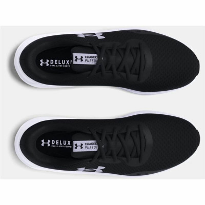 Running Shoes for Adults Under Armour Charged Pursuit 3 Black