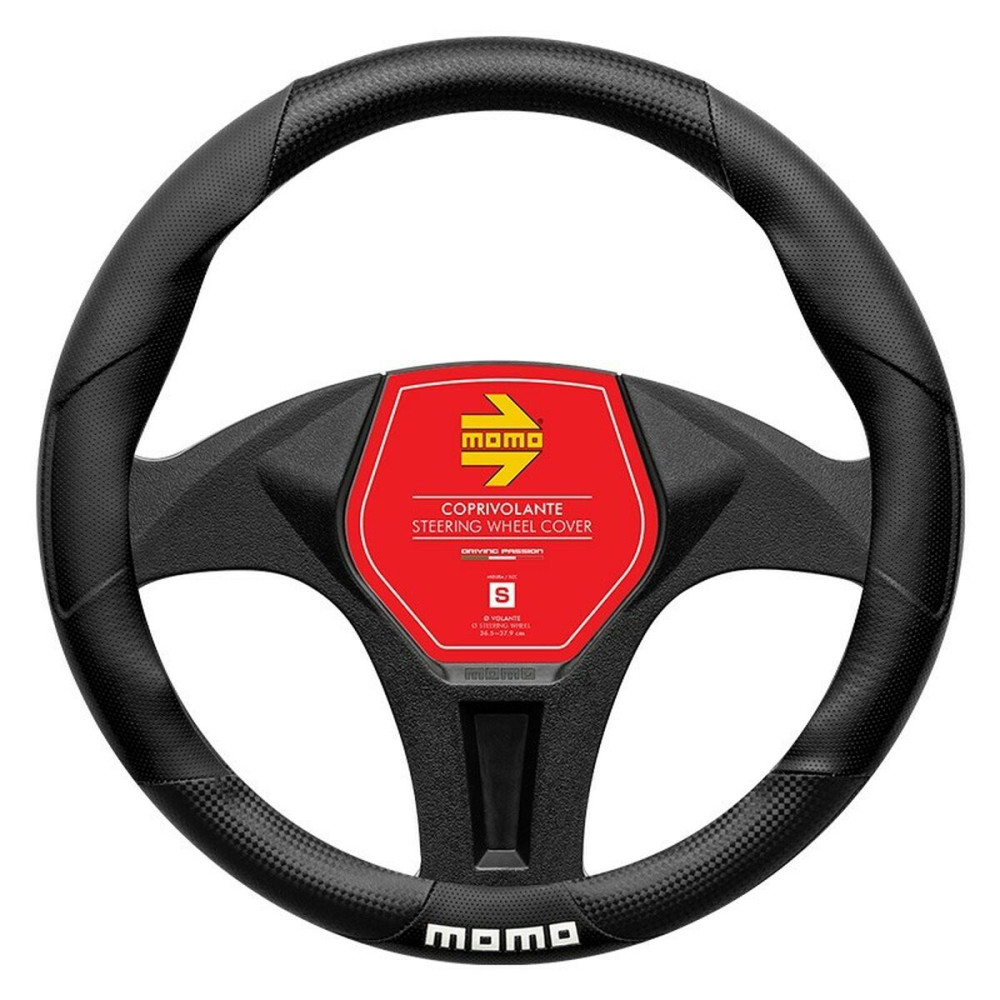 Steering Wheel Cover MOMO MOMLSWC016CBS Black Charcoal