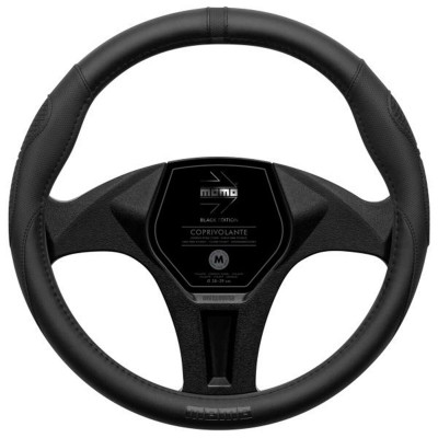 Steering Wheel Cover MOMO MOMLSWC0SUPBE Black Ø 38-39 cm