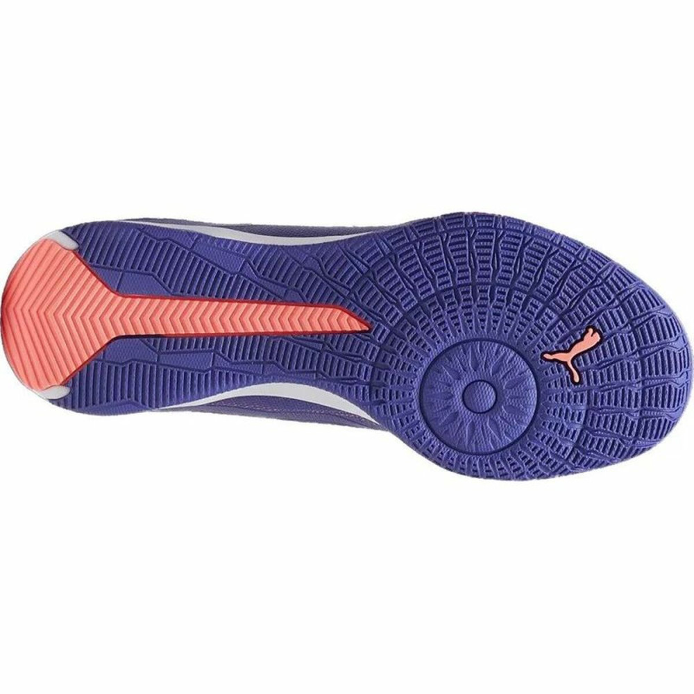 Childrens Football Boots Puma Ultra 5 Match It + Mid White