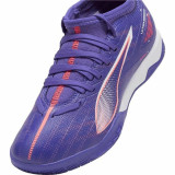 Childrens Football Boots Puma Ultra 5 Match It + Mid White