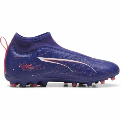 Childrens Football Boots Puma Ultra 5 Match+ Ll Mg Purple