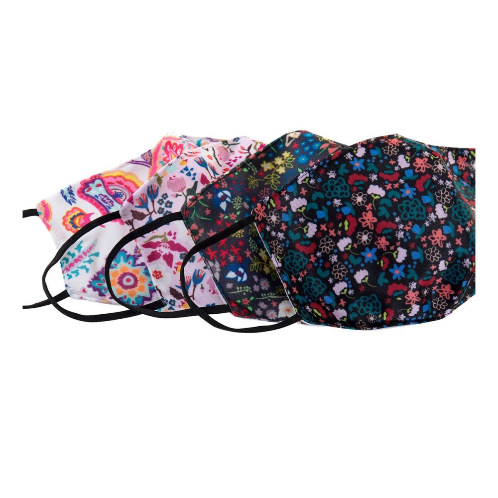 Hygienic Face Mask DKD Home Decor Multicolour 4 Units