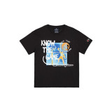 Short-sleeve Sports T-shirt Champion Black