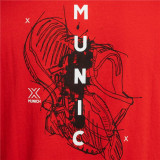 Short-sleeve Sports T-shirt Munich Red