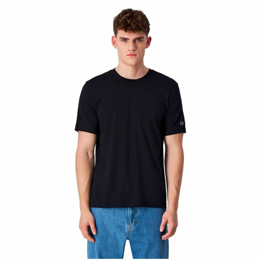 Men’s Short Sleeve T-Shirt Champion Black 2 Units