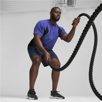 Short-sleeve Sports T-shirt Puma Cloudspun Blue