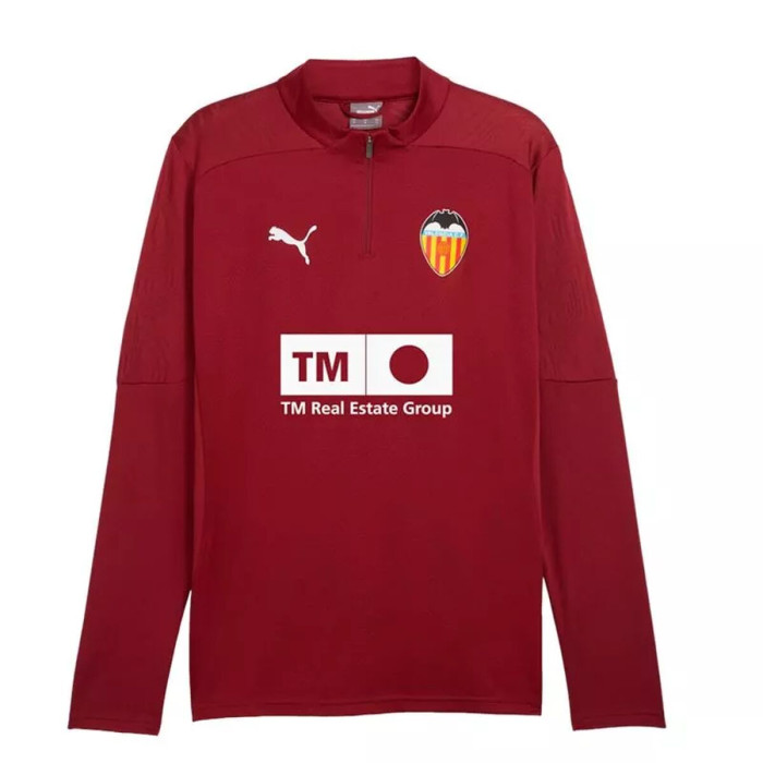 Training Sweatshirt for Adults Puma Valencia CF 24/25 Training White