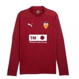 Training Sweatshirt for Adults Puma Valencia CF 24/25 Training White