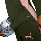 Training Sweatshirt for Adults Puma Manchester City 24/25 Training Olive