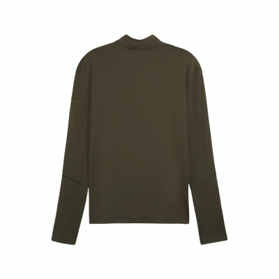 Men’s Sweatshirt without Hood Puma Flex 1/4 Zip Dark green