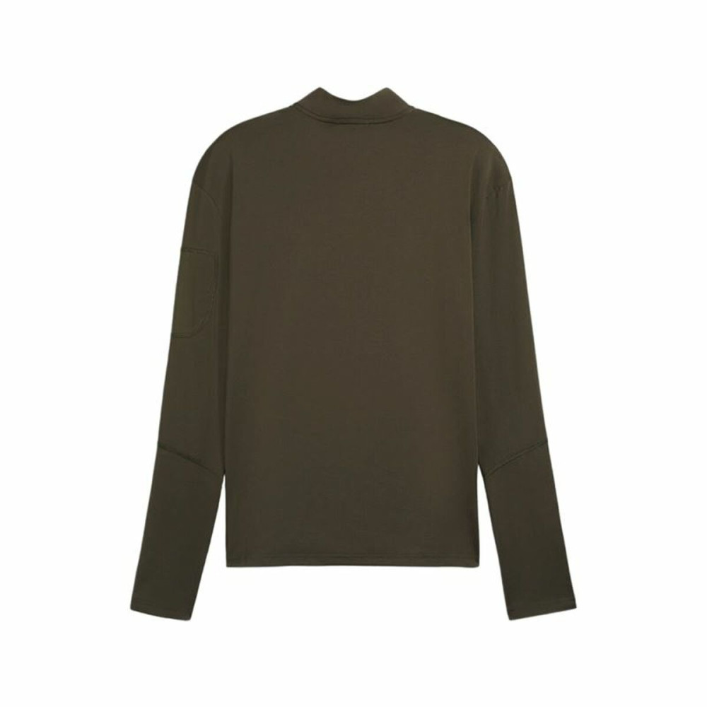 Men’s Sweatshirt without Hood Puma Flex 1/4 Zip Dark green