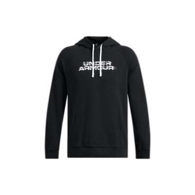 Men’s Hoodie Under Armour Rival Flc Txtr Black