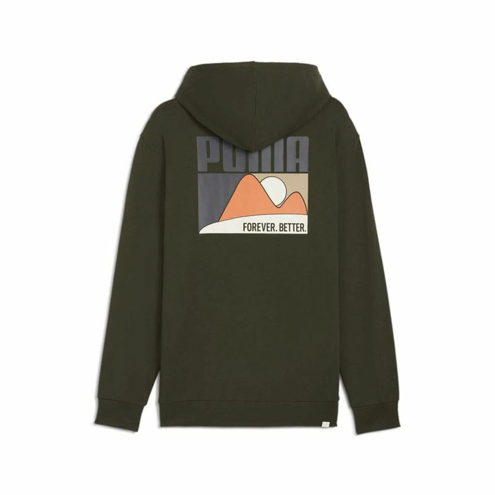 Men’s Hoodie Puma Olive