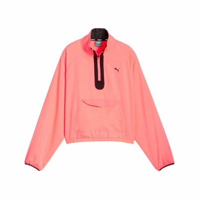 Women’s Sweatshirt without Hood Puma Hypernatural Woven 1/2 Zip