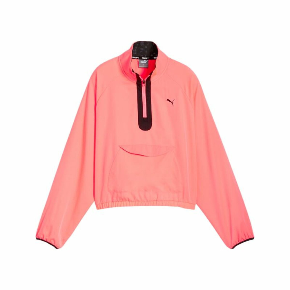 Women’s Sweatshirt without Hood Puma Hypernatural Woven 1/2 Zip