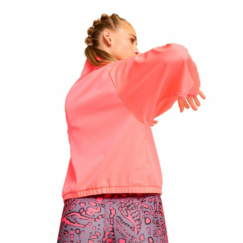 Women’s Sweatshirt without Hood Puma Hypernatural Woven 1/2 Zip