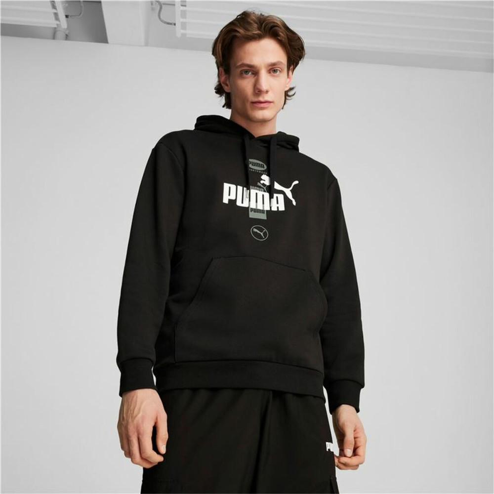 Men’s Hoodie Puma Puma Power Graphic Black