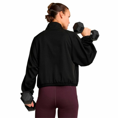 Women’s Sweatshirt without Hood Puma Hypernatural Woven 1/2 Zip