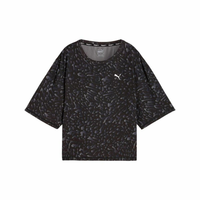 Women’s Short Sleeve T-Shirt Puma Black