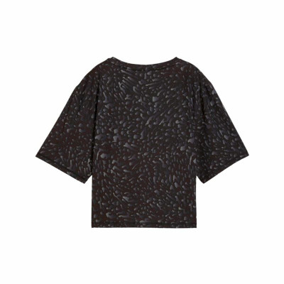 Women’s Short Sleeve T-Shirt Puma Black