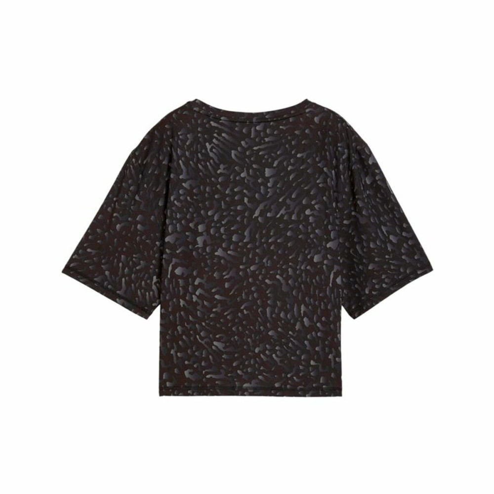 Women’s Short Sleeve T-Shirt Puma Black