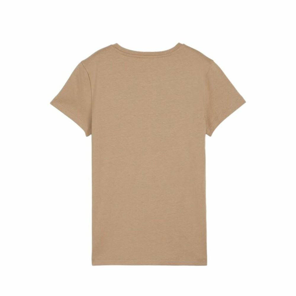 Women’s Short Sleeve T-Shirt Puma Better Essentials Beige