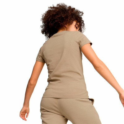 Women’s Short Sleeve T-Shirt Puma Better Essentials Beige