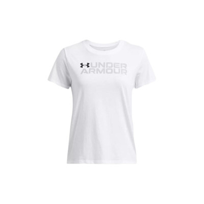 Women’s Short Sleeve T-Shirt Under Armour Bl Pack SS White
