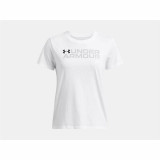 Women’s Short Sleeve T-Shirt Under Armour Bl Pack SS White