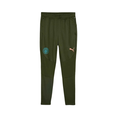 Adult's Tracksuit Bottoms Puma Manchester City Training Green Olive Unisex