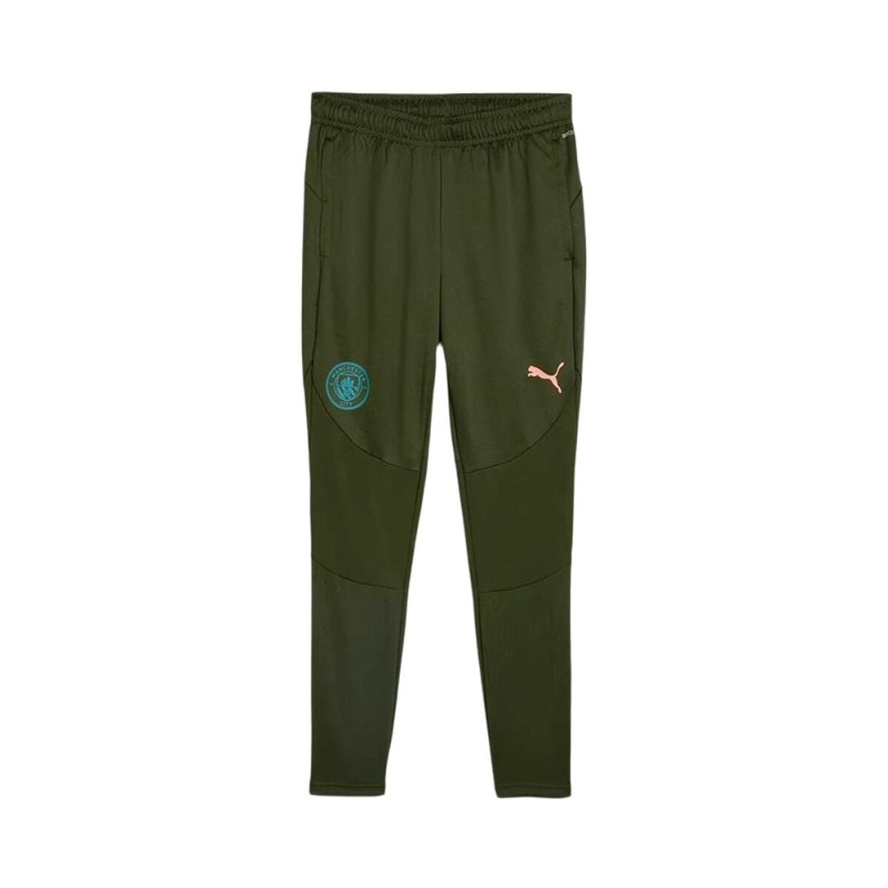 Adult's Tracksuit Bottoms Puma Manchester City Training Green Olive Unisex