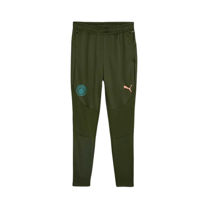 Adult's Tracksuit Bottoms Puma Manchester City Training Green Olive Unisex