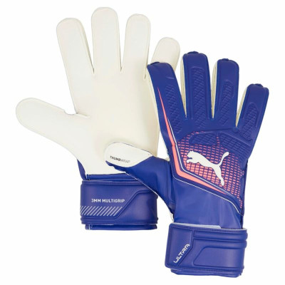 Goalkeeper Gloves Puma Ultra Match Rc Blue Multicolour Adults