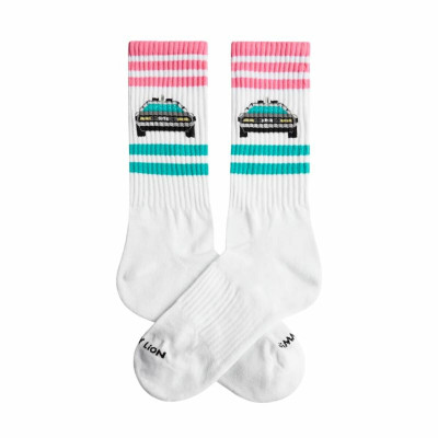 Socks Jimmy Lion Athletic Delorean White