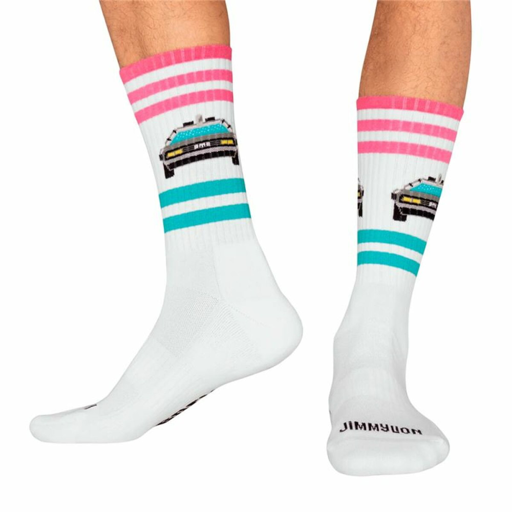 Socks Jimmy Lion Athletic Delorean White