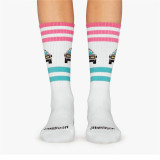 Socks Jimmy Lion Athletic Delorean White