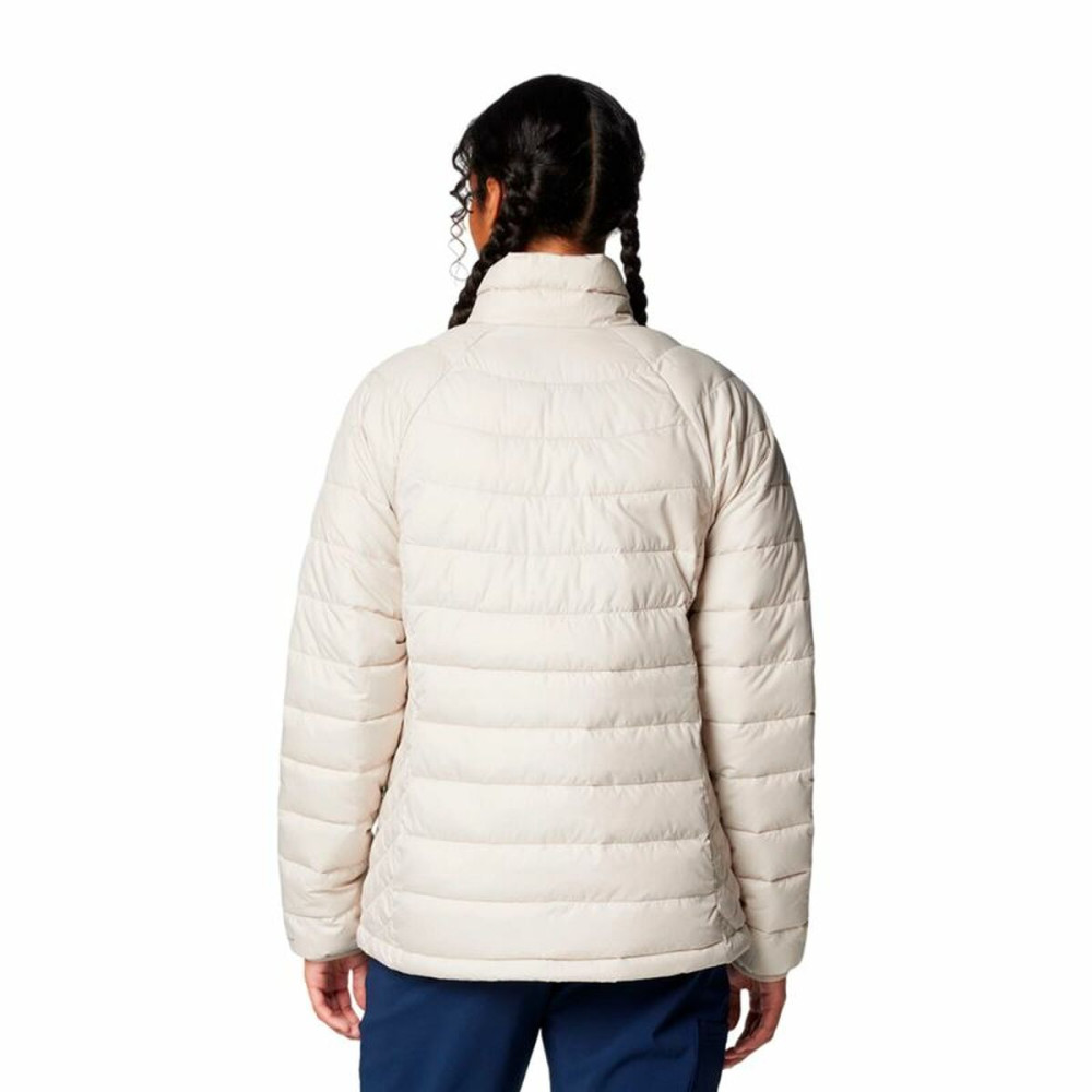 Women's Sports Jacket Columbia Powder Lite™ II Full Zip White