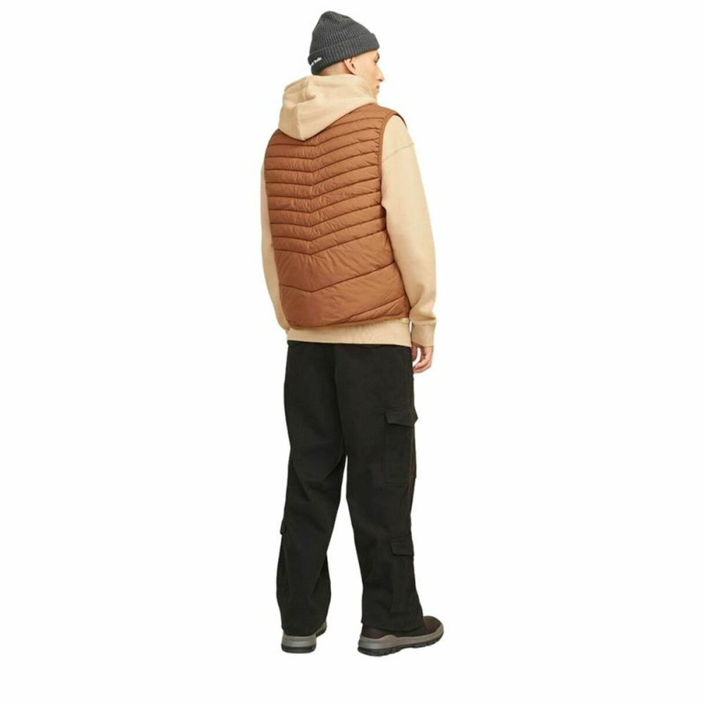 Men's Sports Gilet Jack & Jones Jjben Square Mocha Bisque