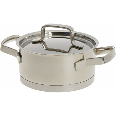 Casserole with lid Valira PJ457024   24CM Steel Ø 24 cm 4,3 L 1 Piece