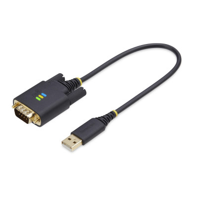 USB Cable Startech 1P1FFC-USB-SERIAL Black 30 cm