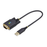 USB Cable Startech 1P1FFC-USB-SERIAL Black 30 cm