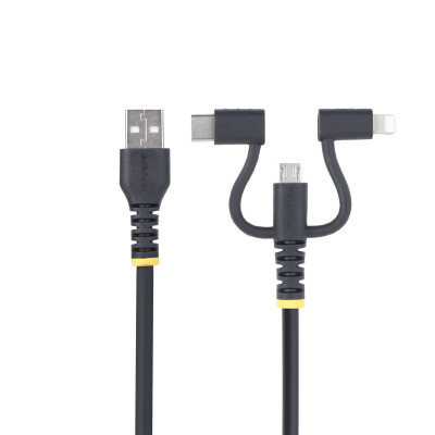 USB Cable Startech RLTCUB1MBK Black 1 m