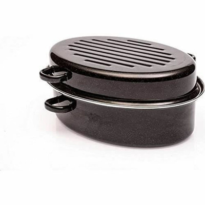 Casserole with lid Baumalu Black 11 L