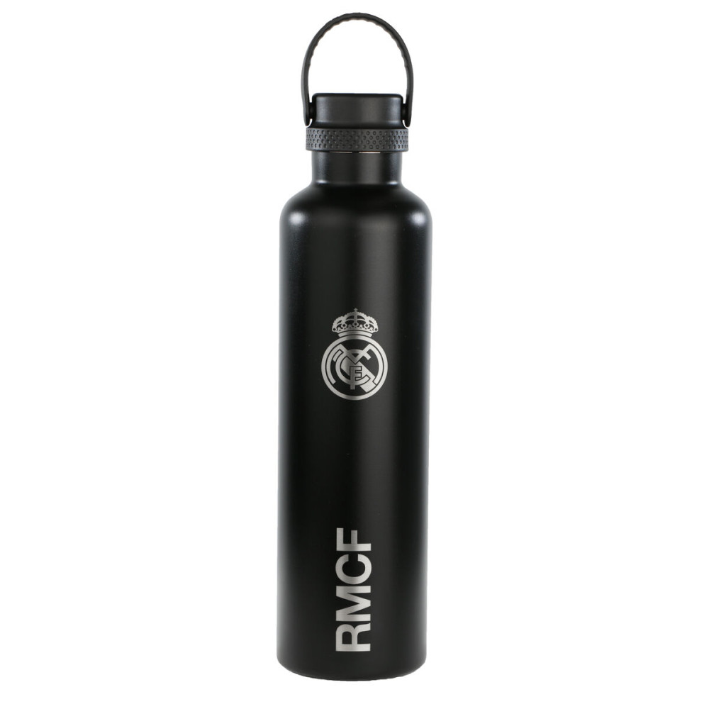 Thermal Bottle Real Madrid C.F. Grey Silicone Stainless steel