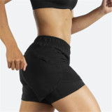 Sports Shorts for Women Brooks Chaser 5" 2-in-1 Black