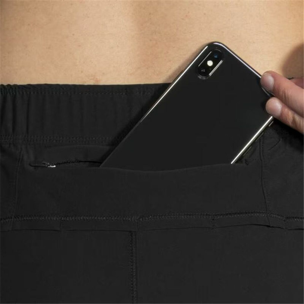 Sports Shorts for Women Brooks Chaser 5" 2-in-1 Black