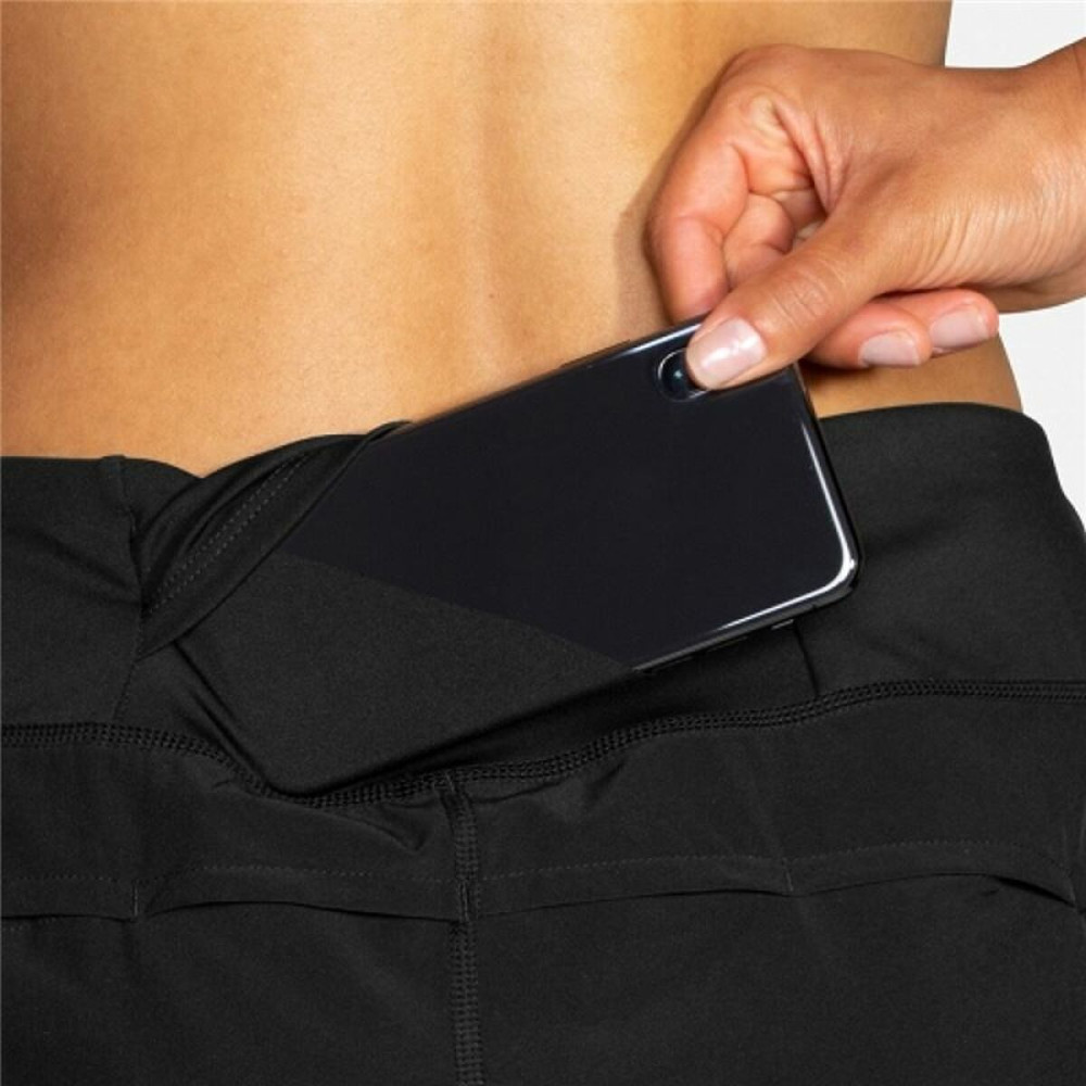 Sports Shorts for Women Brooks Chaser 5" Black