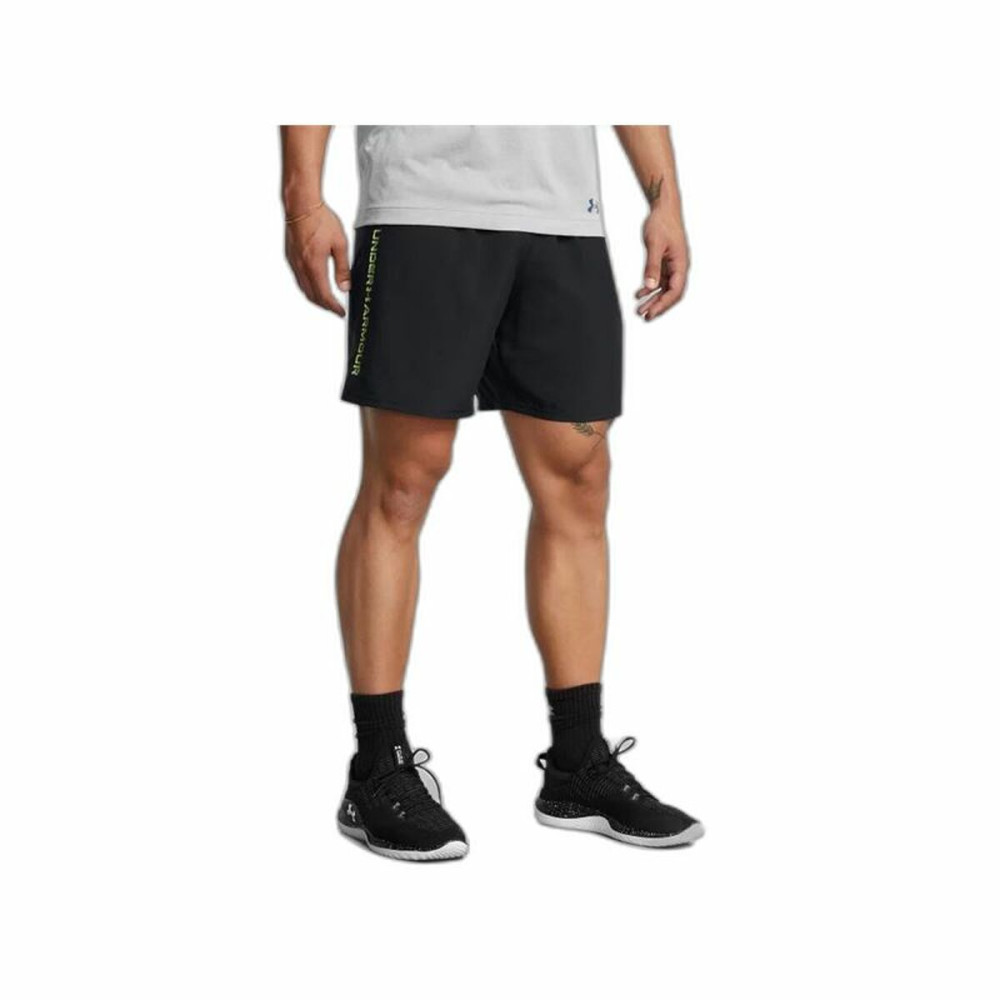 Men's Sports Shorts Under Armour Wordmark Black