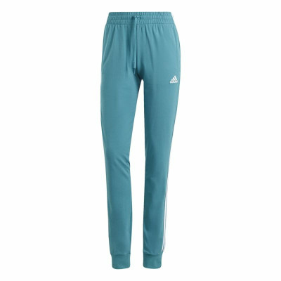 Long Sports Trousers Adidas 3S Sj C Pt Mujer Aquamarine Lady